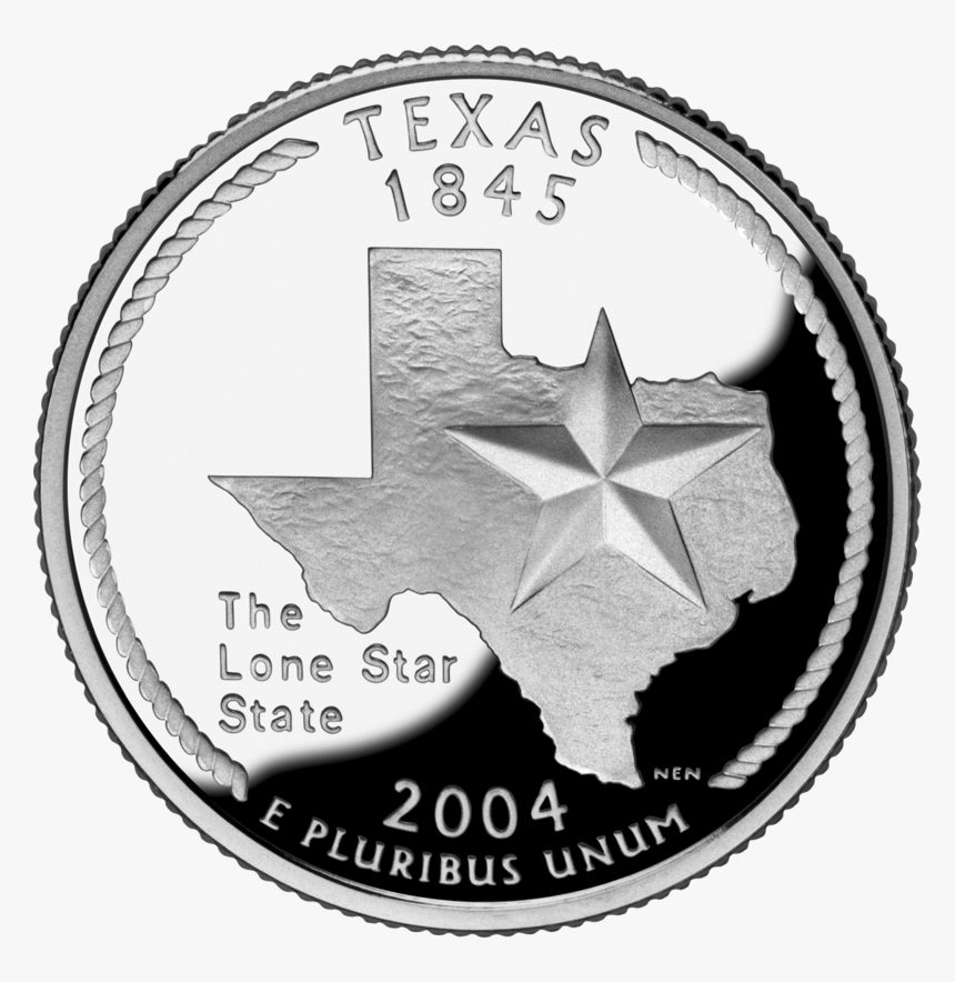 Texas - Texas State Quarter, HD Png Download