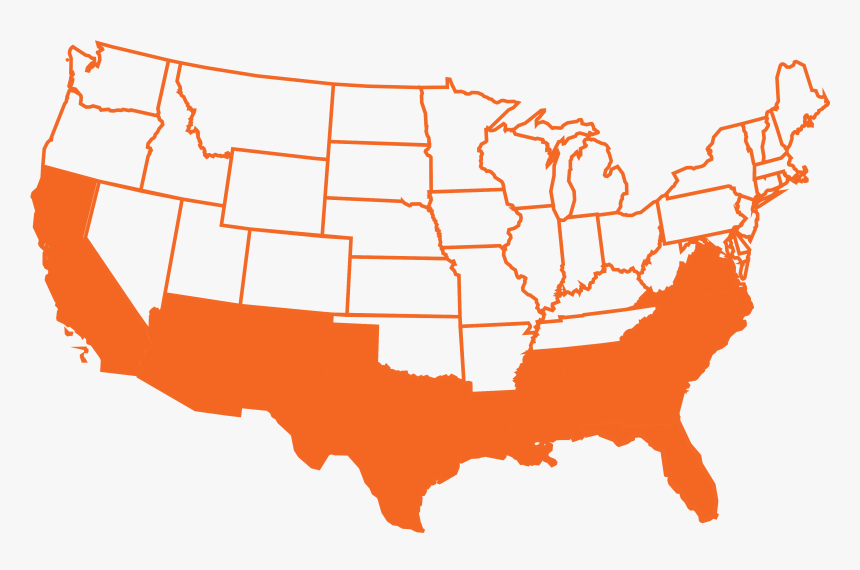 Map State Outlines Usa Istock 626530002 [converted] - Blank United States Map, HD Png Download