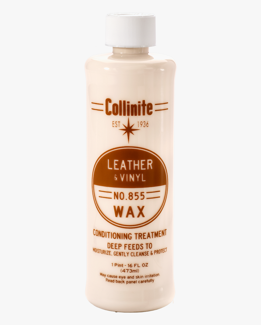855 Leather And Vinyl Wax Conditioning Treatment - Drink, HD Png Download