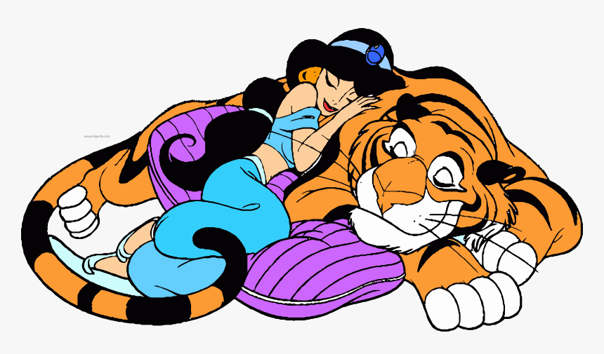 Jasmine And Rajah Sleeping, HD Png Download