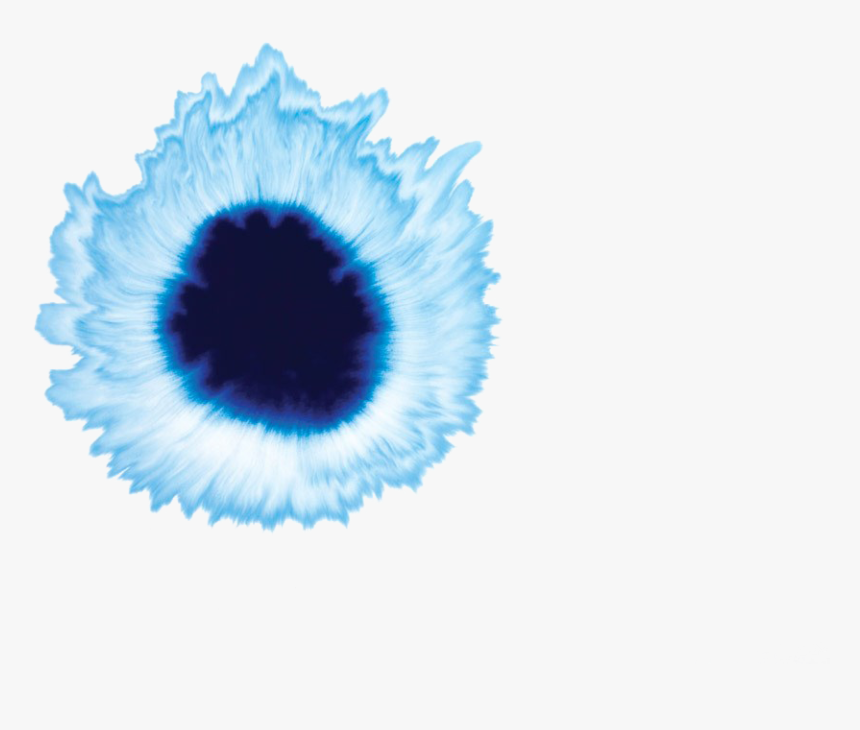 Painting Drop Blue - Gota De Agua Acuarela, HD Png Download