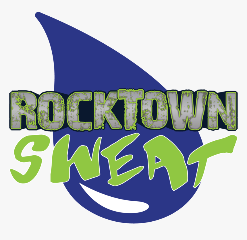Rocktown Sweat White Outline - Graphic Design, HD Png Download