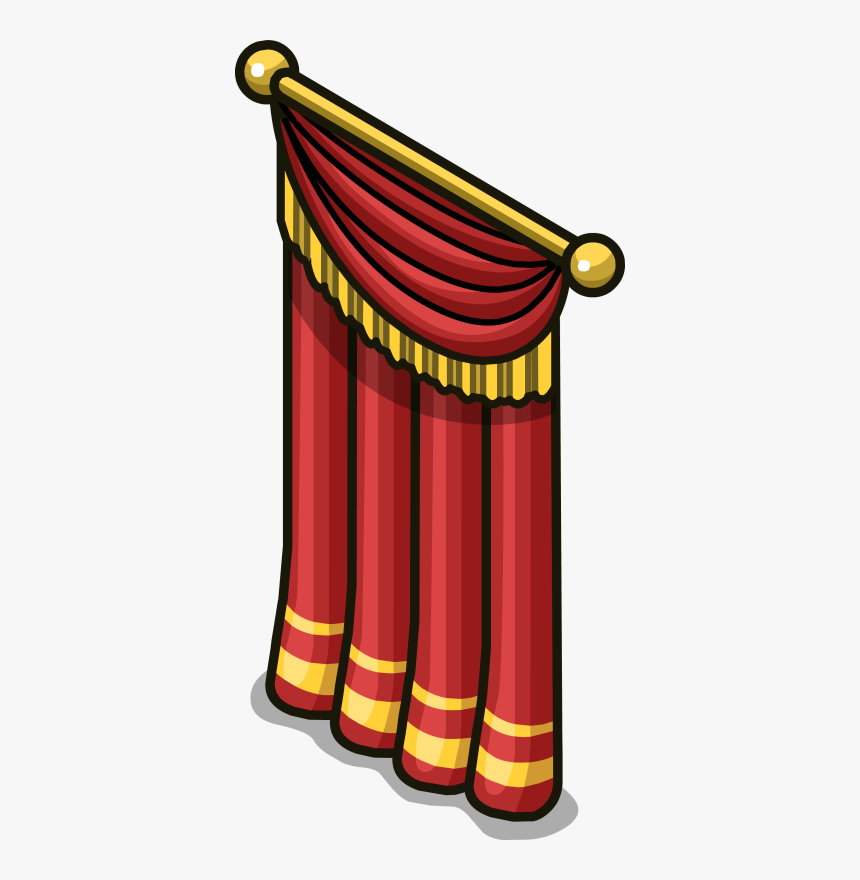 Pin Stage Curtain Clipart - Theater Drapes And Stage Curtains, HD Png Download