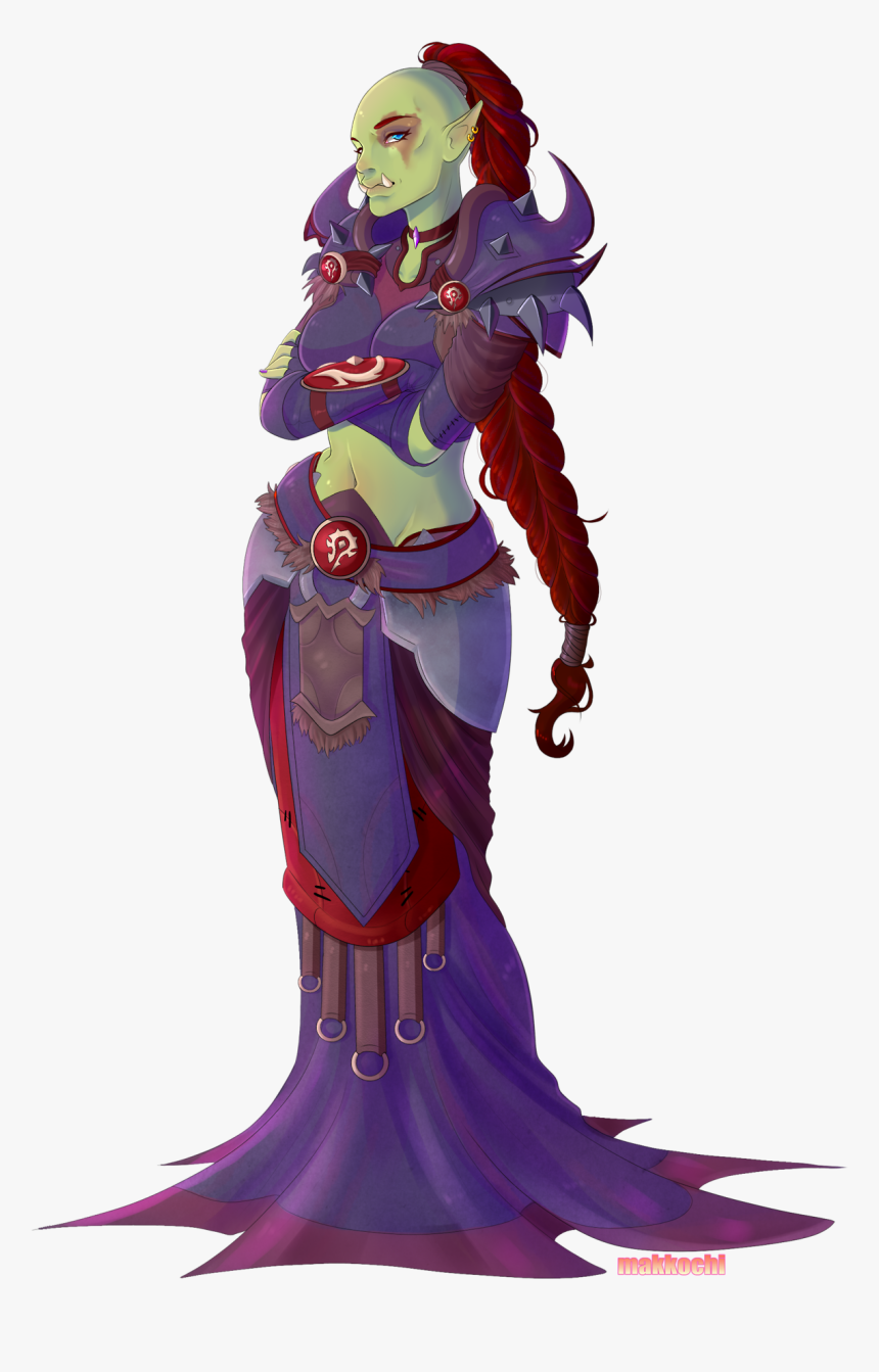 Orc Warlock , Png Download - Orc Warlock Fire, Transparent Png