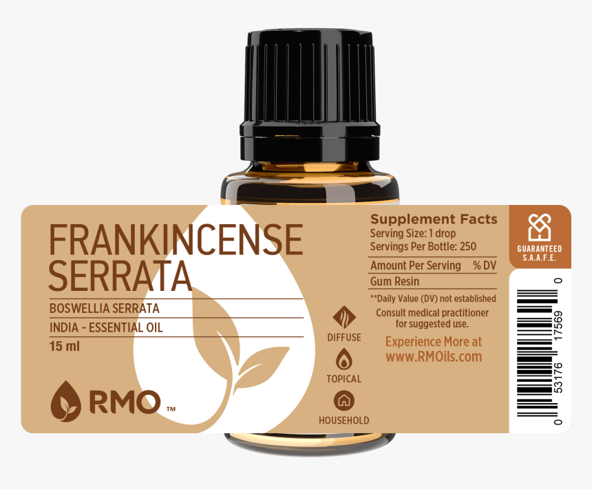 Essential Oil Bottle Label, HD Png Download