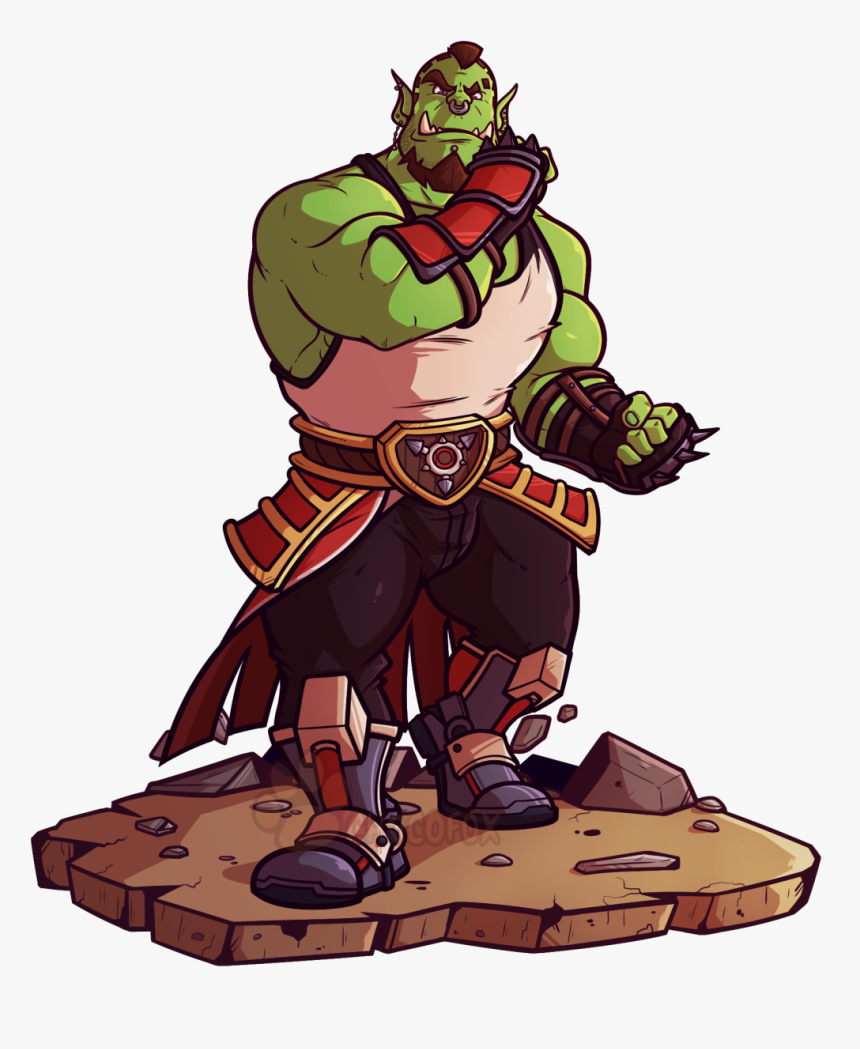 A Wild Orc Appears - Cartoon, HD Png Download