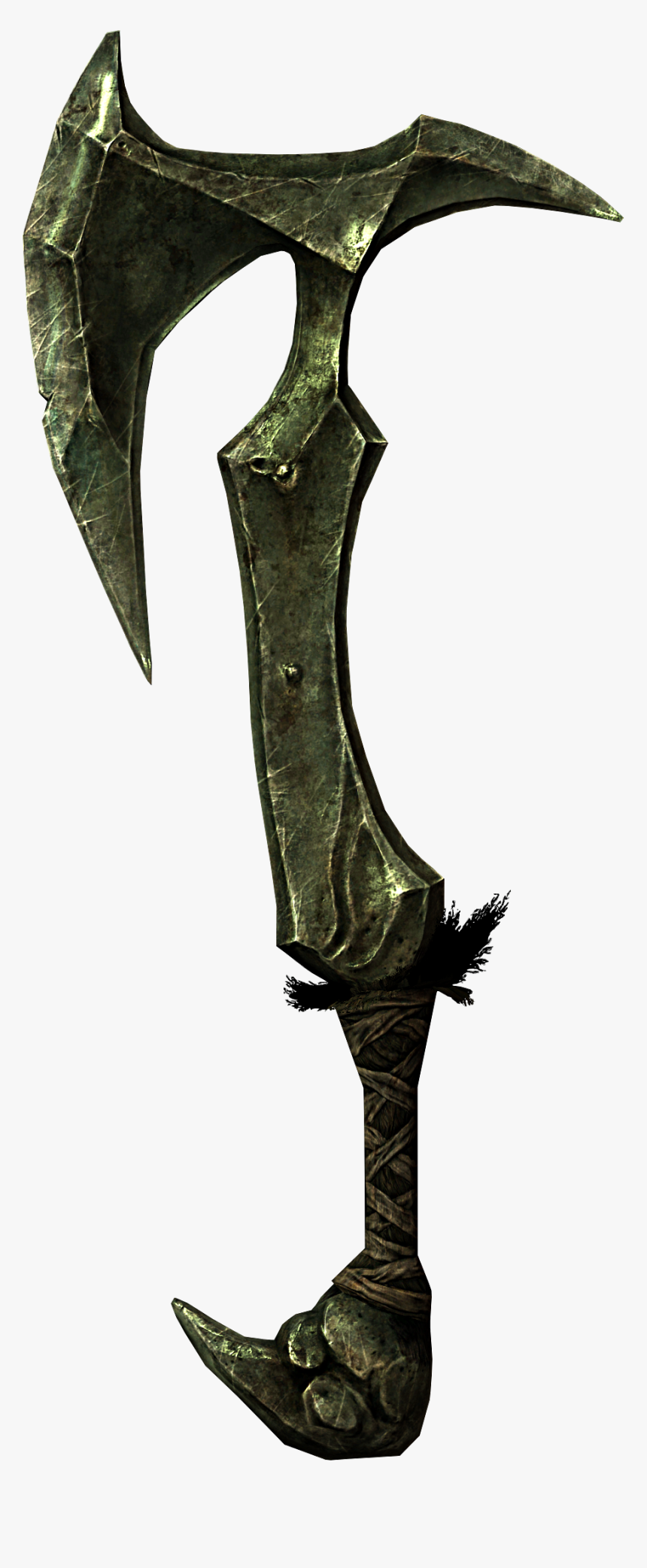 Drawn Orc Axe - Skyrim Orcish War Axe, HD Png Download