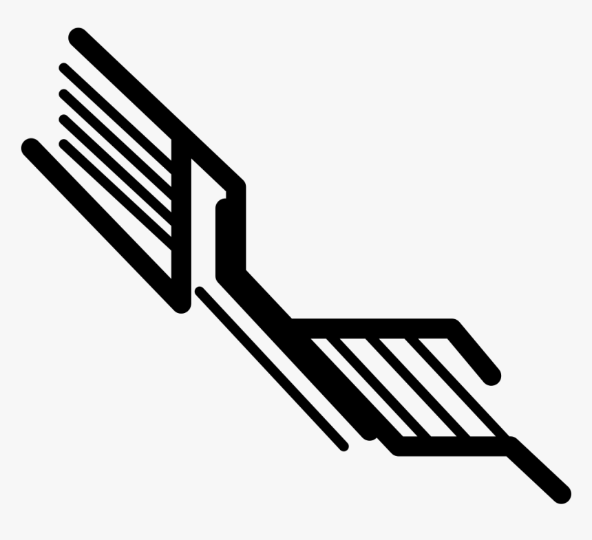 Electronic Circuit In Diagonal Lines - Electronic Circuit, HD Png Download