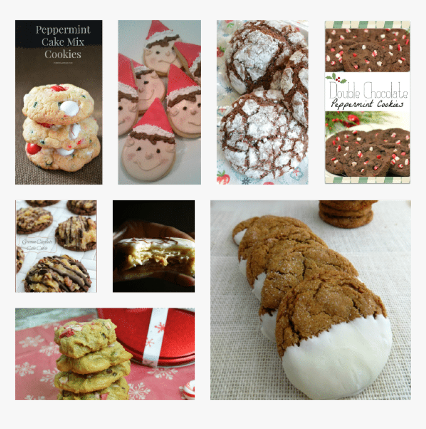 Fifteen Favorite Christmas Cookie Recipes 2 - Peanut Butter Cookie, HD Png Download