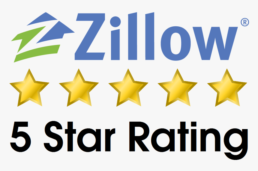 Zillow 5 Star Reviews , Png Download - Zillow 5 Star Reviews, Transparent Png