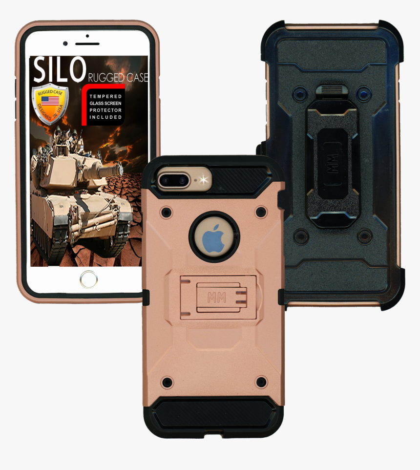 Iphone 8 Plus/7 Plus/6 Plus/6s Plus Mm Silo Rugged - Iphone, HD Png Download