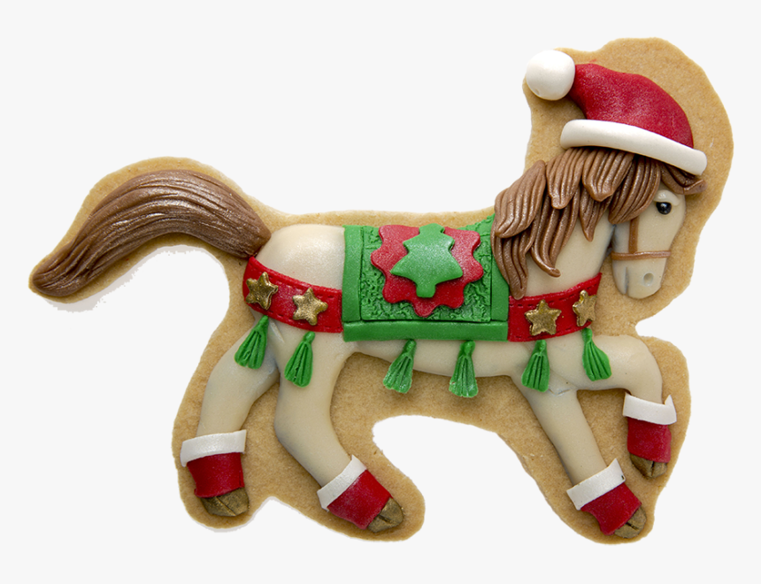 Christmas Horse - Christmas Cookie Photo Png Transparent, Png Download