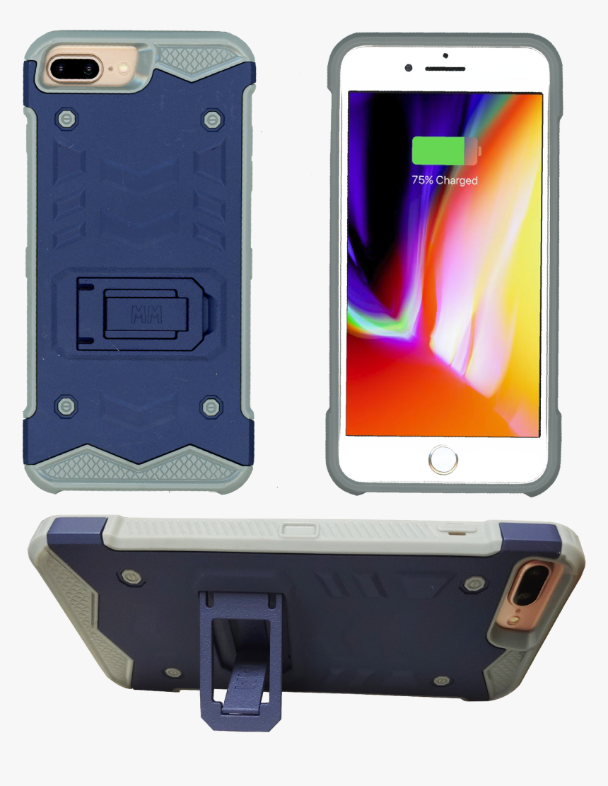 Iphone 8 Plus /7 Plus Mm Opal Kickstand Case Navy, HD Png Download