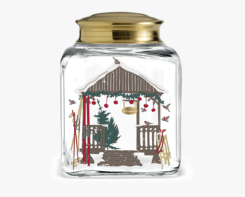 Holmegaard Christmas Biscuit Jar 2019 Multi H16 5 Holmegaard - Holmegaard Jul, HD Png Download
