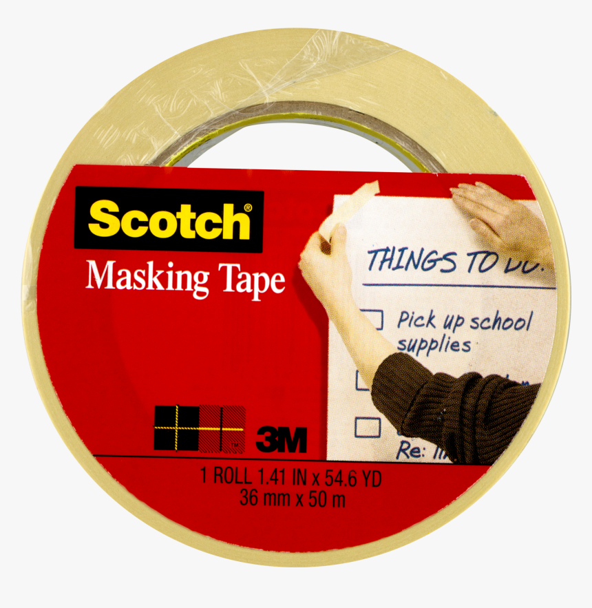 Scotch Tape - Scotch Masking Tape, HD Png Download