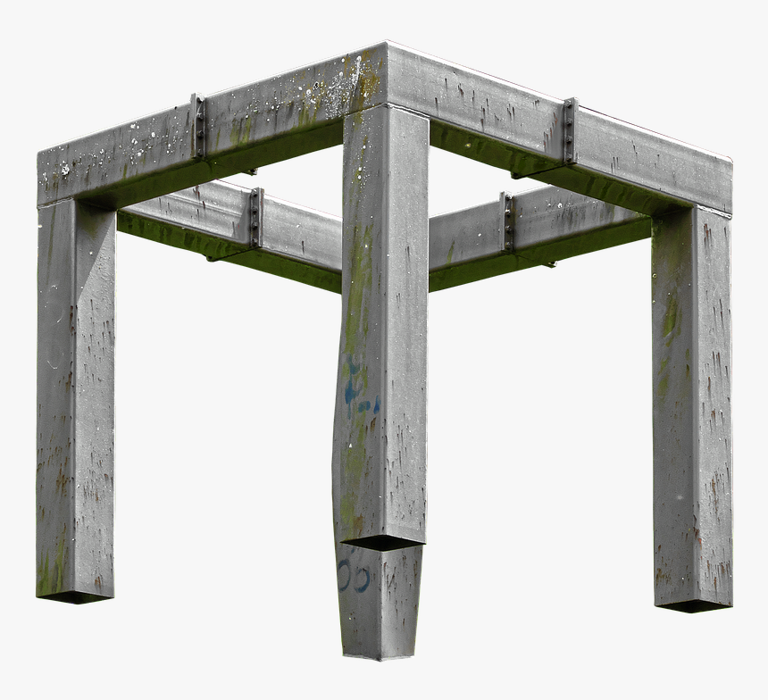 Art, Metal Frame, Art Object, Artwork, Metal - Pile Bridge, HD Png Download