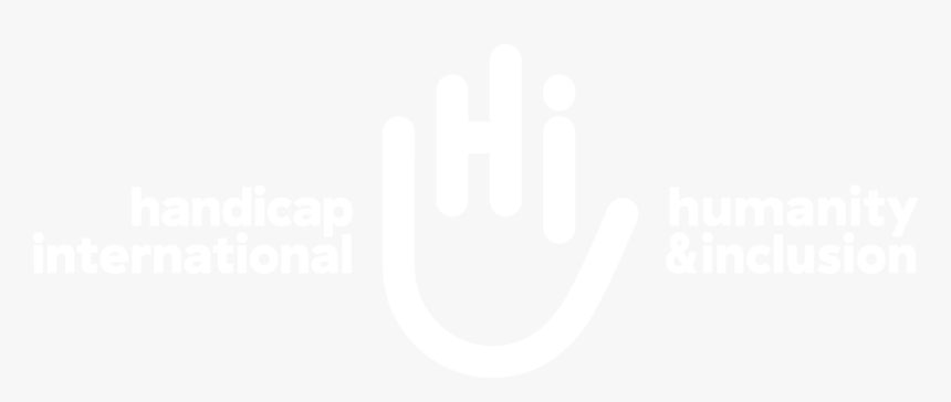 Handicap International Broken Chair - Logo Handicap International Blanc, HD Png Download