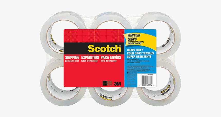 Scotch Heavy Duty Shipping Tape, HD Png Download