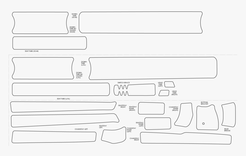 Yeti Frame Protector Spares 
 Class Lazyload Lazyload - Line Art, HD Png Download