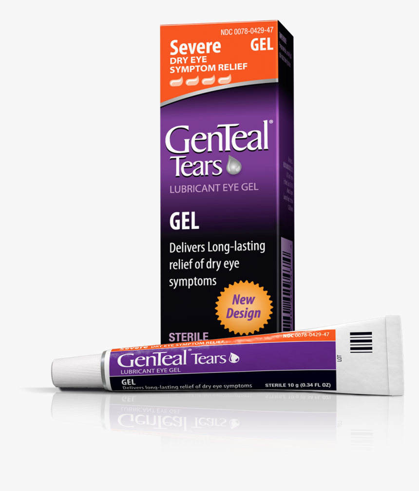 Genteal® Tearseye Gel For Severe Dryness - Genteal Eye Gel, HD Png Download