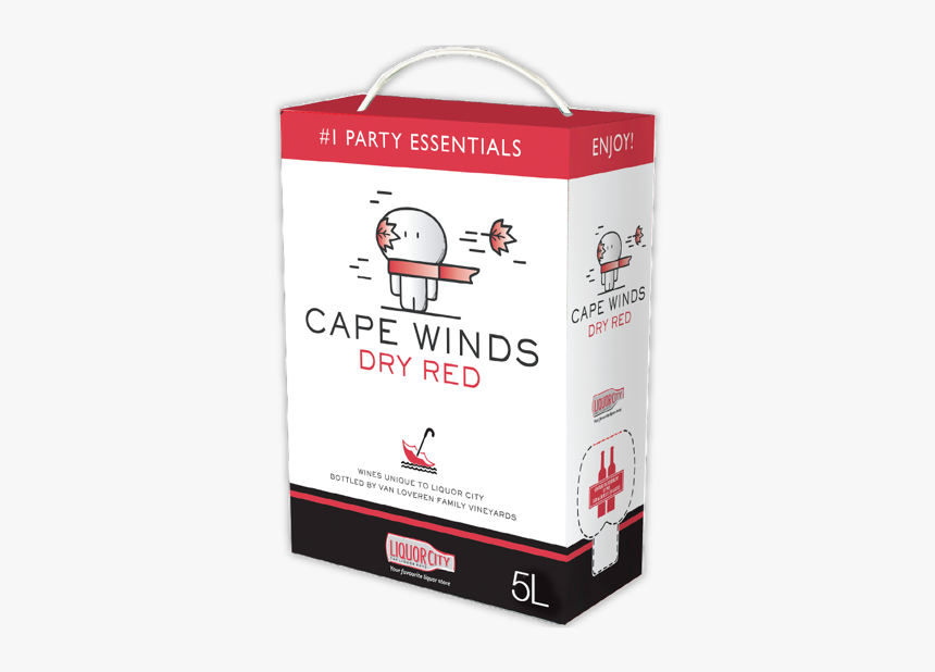 Picture Of Cape Winds Dry Red - Box, HD Png Download