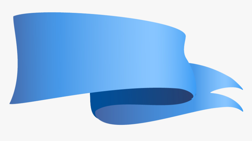 Blue Banner Png Transparent Images - Lampshade, Png Download