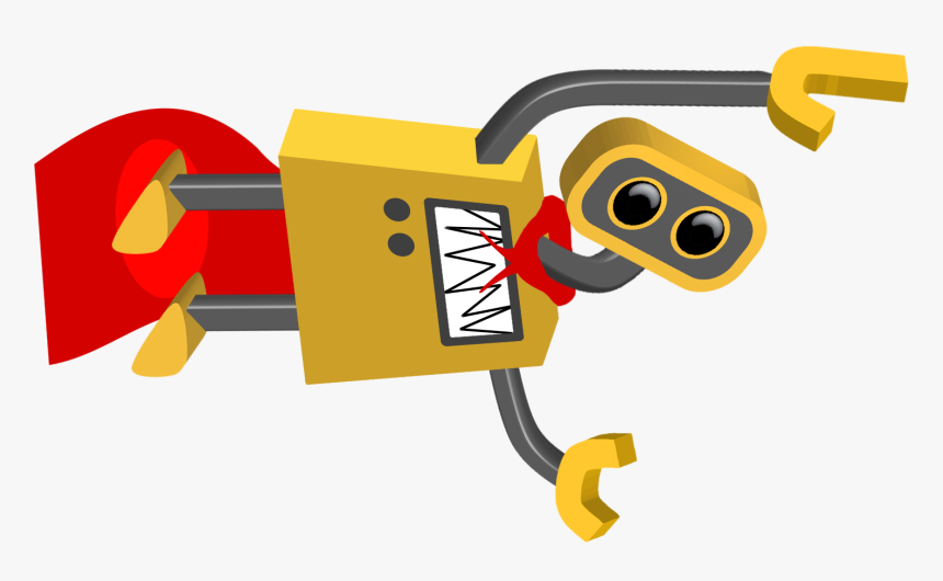 Robot Transparent Flying, HD Png Download