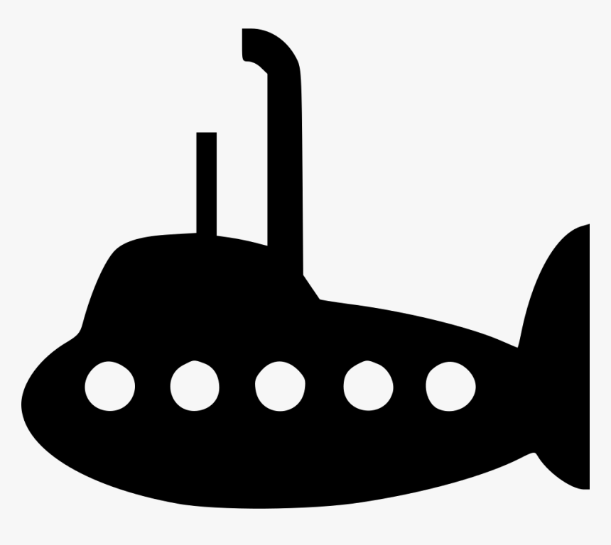 Submarine Png - Submarine Png Black, Transparent Png
