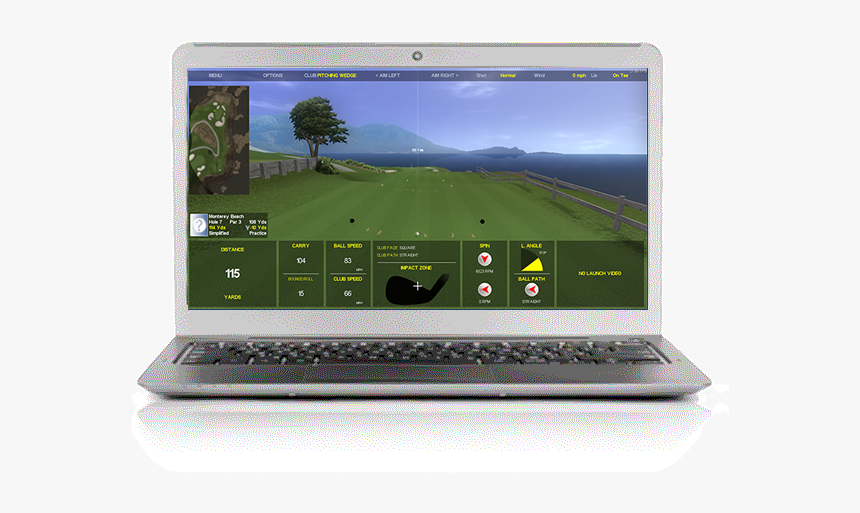 P3proswing S Golf Swing Analyzer S Patented Technology - Netbook, HD Png Download
