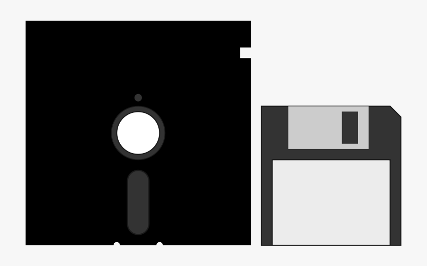 25 Floppy Png Clipart , Png Download - 3.5 5.25 Floppy Disk, Transparent Png
