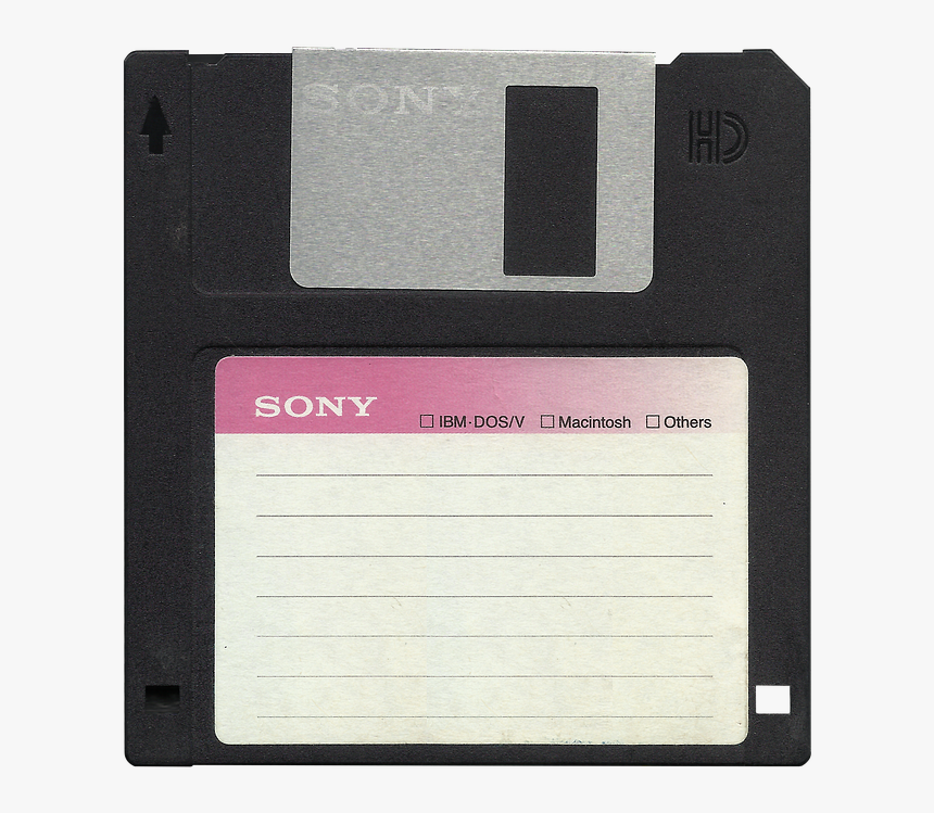 Computer, Disk, Storage, Digital, Memory, Floppy Disk - Sony Corporation, HD Png Download