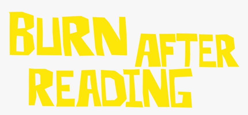 Film Burn Png - Burn After Reading Logo, Transparent Png