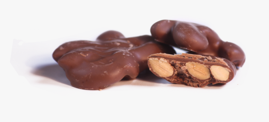 Milk Chocolate Almond Cluster - Chocolate Almond Png, Transparent Png