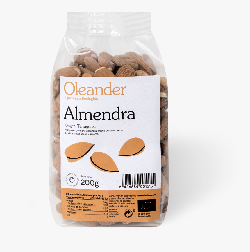 Almonds With Skin - Almond Meal, HD Png Download