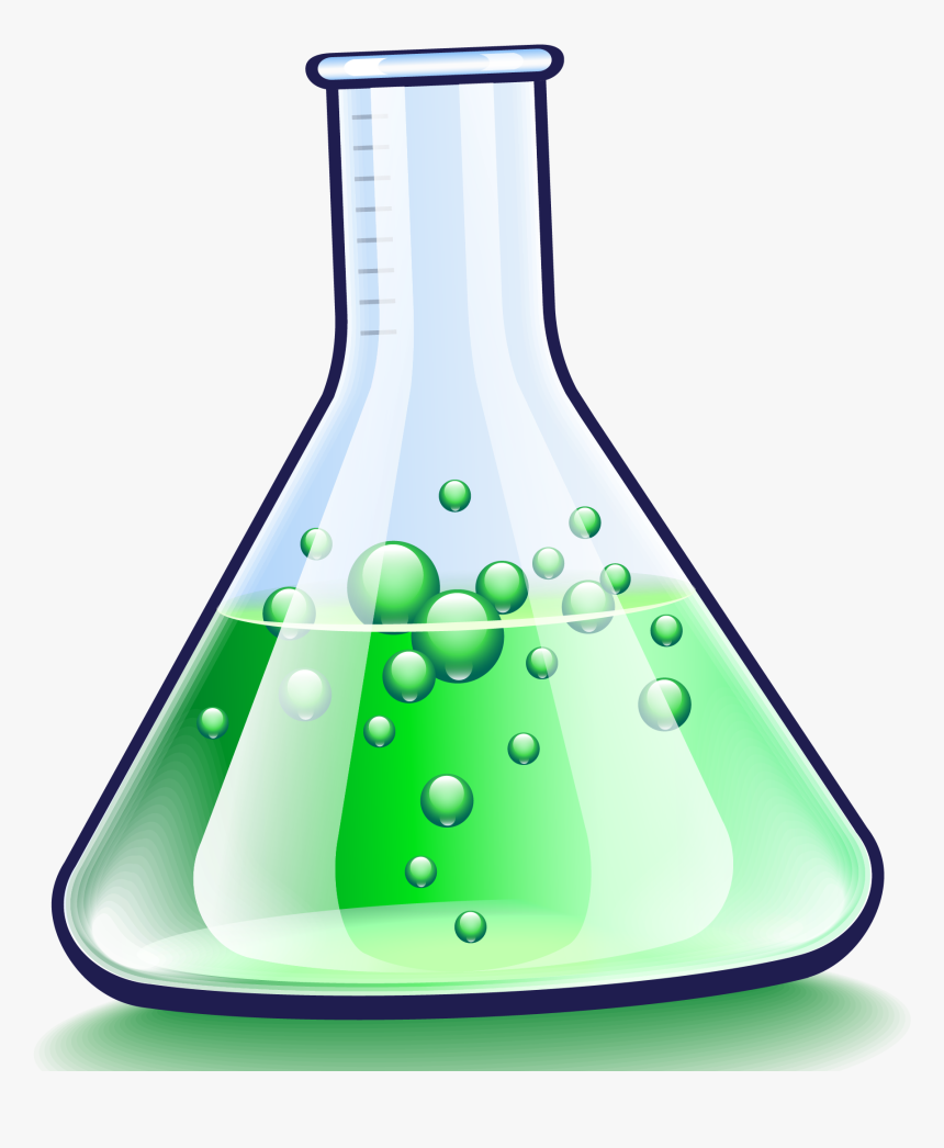 Euclidean Vector Laboratory Flask Bottle Science - Erlenmeyer Flask Clipart, HD Png Download