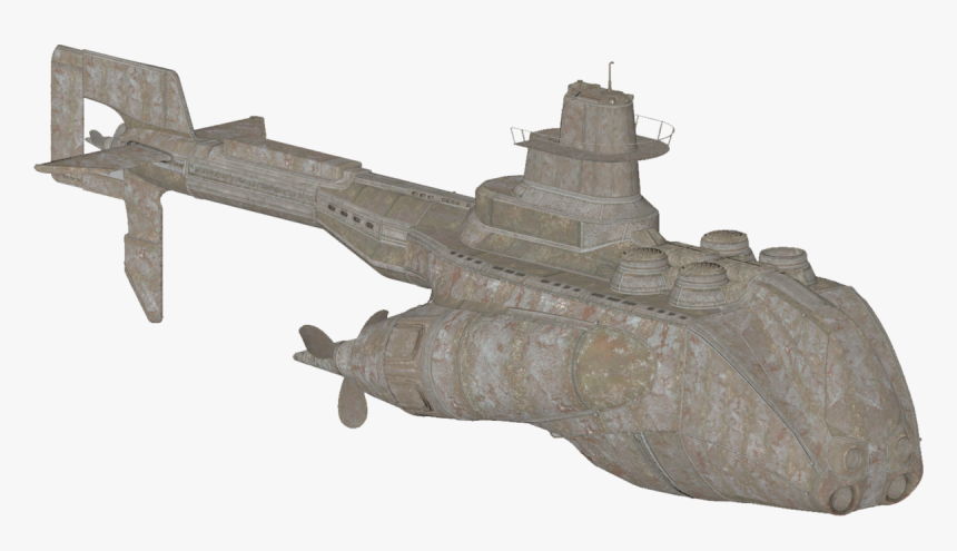 Fallout 4 Far Harbor Submarine, HD Png Download