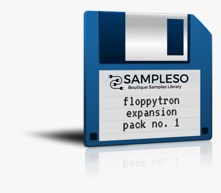 Floppytron Expansion Pack - Label, HD Png Download
