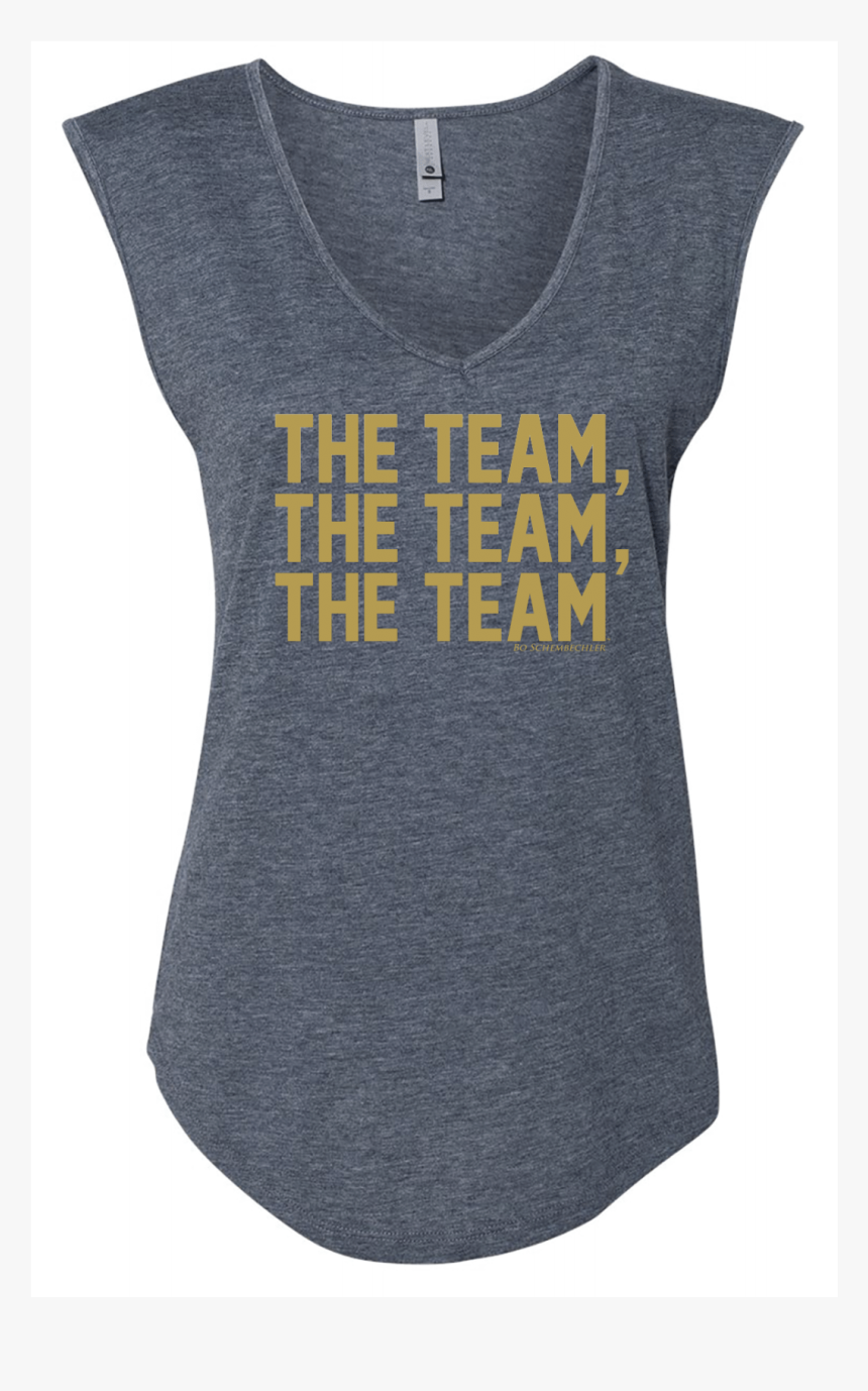 Bo Schembechler The Team Gold Foil Womens Sleeveless - Dentist, HD Png Download