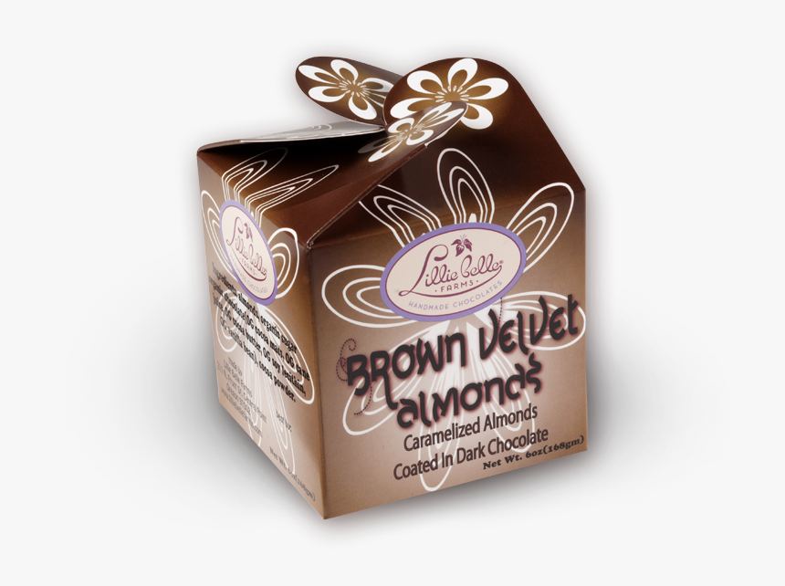 Brown Velvet Almonds - Chocolate, HD Png Download