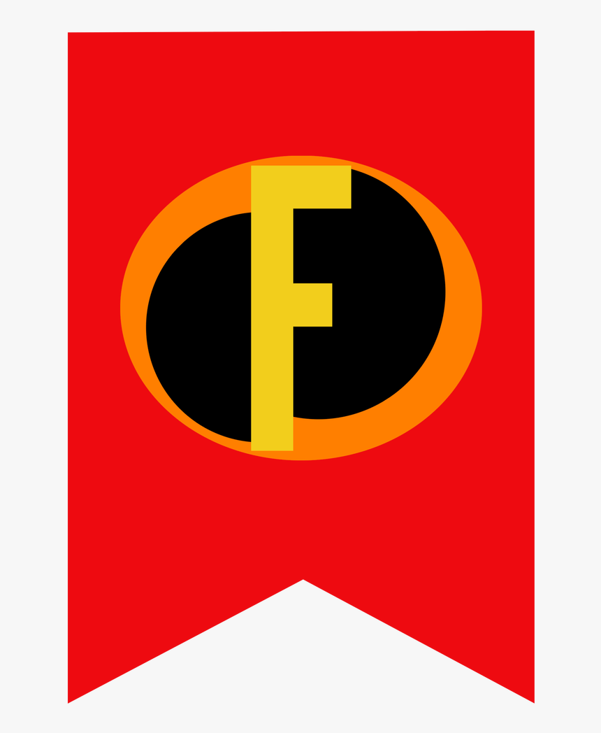 Incredibles Letters Banner Printable, HD Png Download