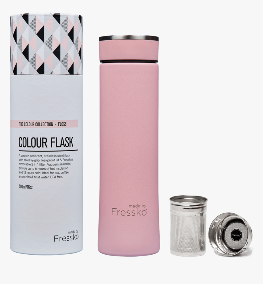 Floss1 1080pxsq 018 Compressed - Water Bottle Pink Colour, HD Png Download