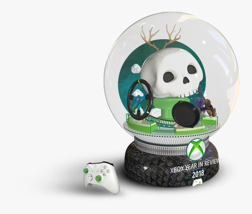Xbox Year In Review Snow Globe - Sphere, HD Png Download