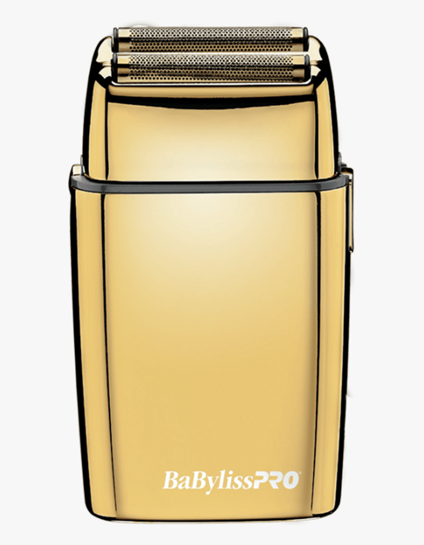 Babyliss Pro Foilfx02 Cordless Metal Double Foil Gold - Babyliss Pro Foil Fx02 Shaver, HD Png Download