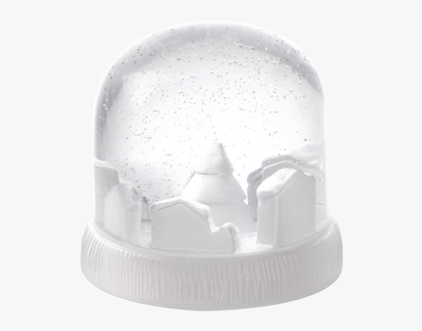 White Snow Globe , Png Download - Beanie, Transparent Png