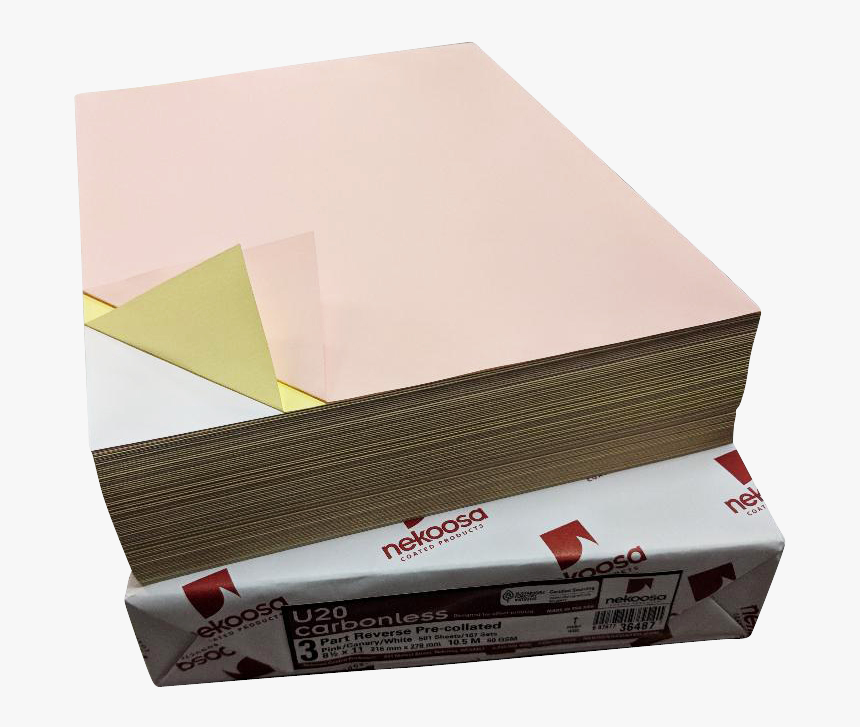 1,000 Sheets Blank Carbonless Paper Laser - Carton, HD Png Download