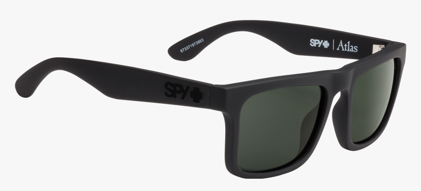 Soft Matte Black/happy Gray Green Polar - Emporio Armani Black Shades, HD Png Download