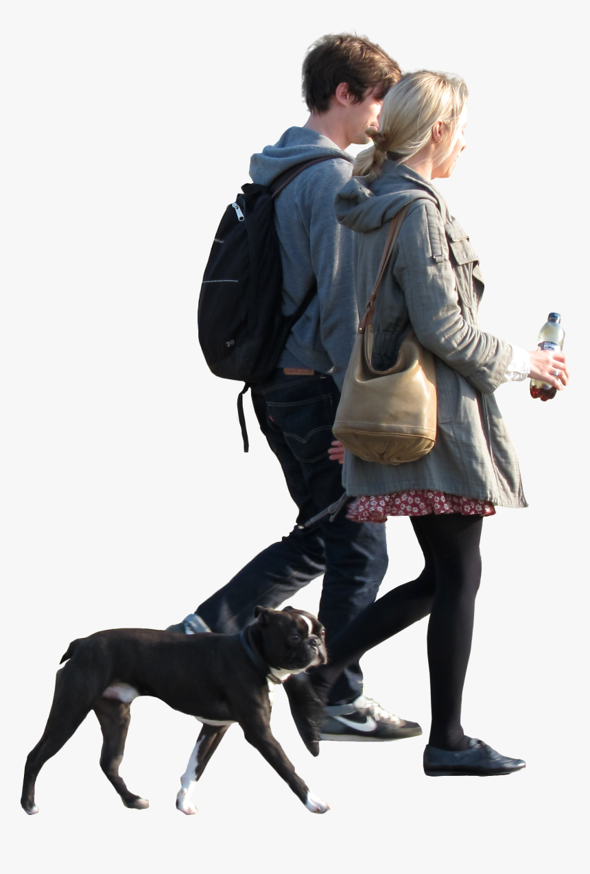Img - Cut Outs Walking People Png, Transparent Png