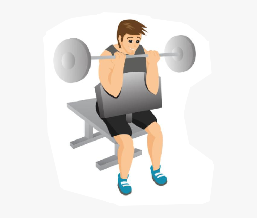 Fitness Clipart Bicep Curl - Ping Pong, HD Png Download