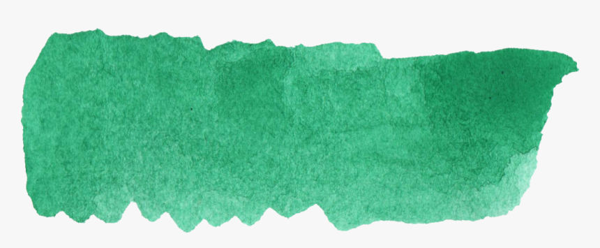 Watercolor Brush Png Green, Transparent Png