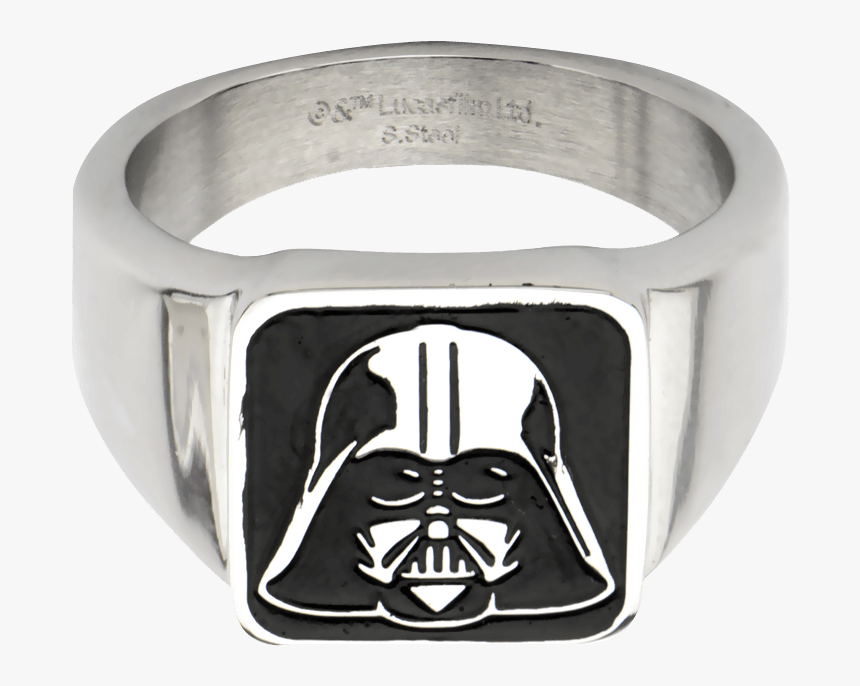 Darth Vader Helmet Signet Ring - Ring, HD Png Download